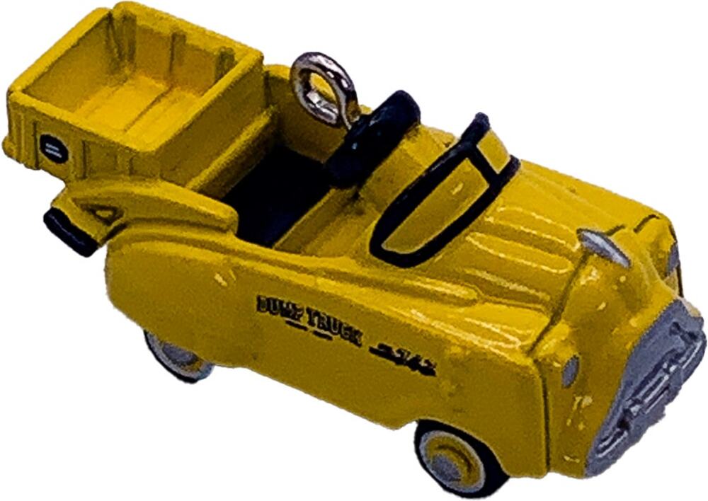 1998 Hallmark Keepsake Miniature Murray Dump Truck Kiddie Car Ornament in Box